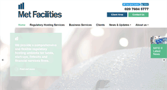 Desktop Screenshot of metfacilities.com